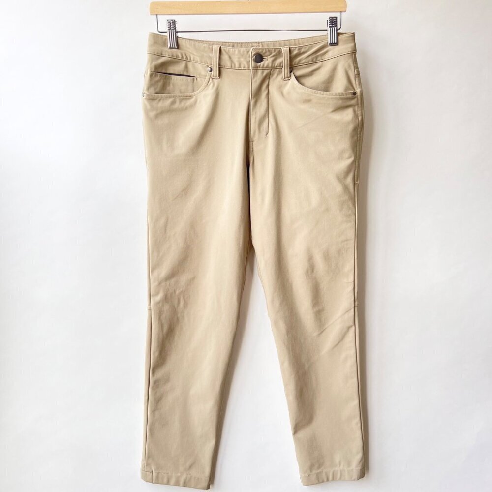 Lululemon Men ABC Slim Fit Pants 27”, Size 28 G116
